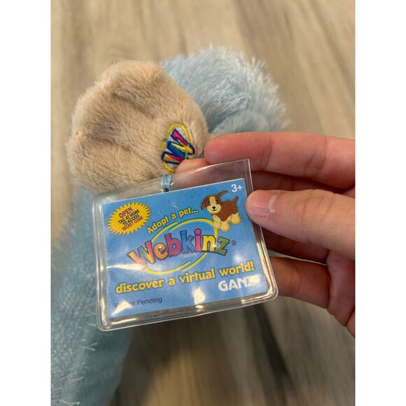 NWT Ganz Webkinz Blue Googles 12" Platypus HM333 Brand New Sealed Code - Picture 3 of 6